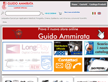 Tablet Screenshot of ammirata.it